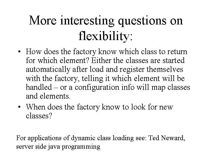 start of talk
