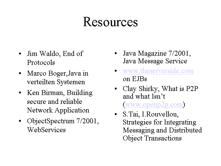 start of talk