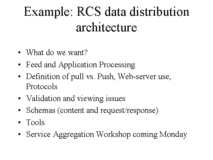 start of talk